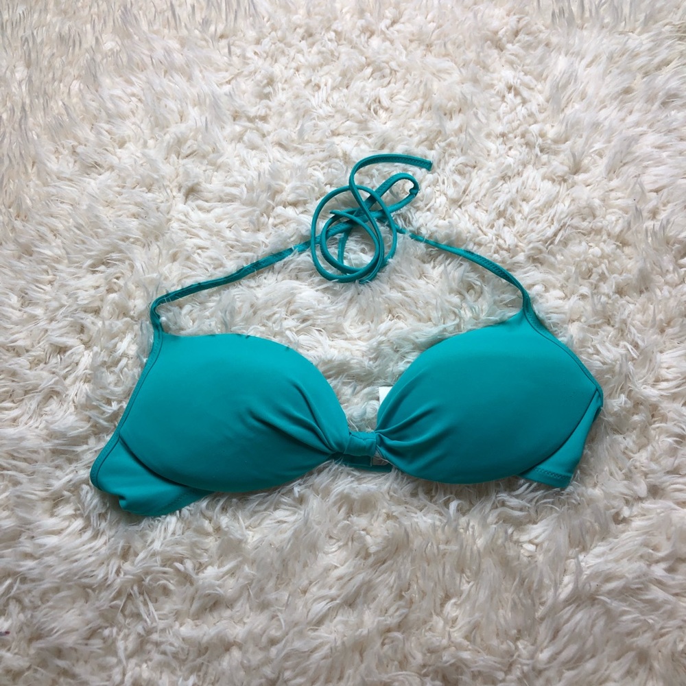 『blue PINK bikini bra top』
